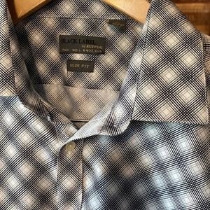 Black label by Ruffini button down shirt‎ psychedelic print